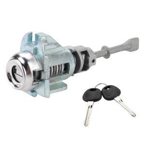 Front Door Lock Cylinder with 2 Keys Replacement for 81970-2HA00 819702HA00 Compatible with 2006-2010 Hyundai Elantra 2.0L L4 Driver Side Switch Tumbler