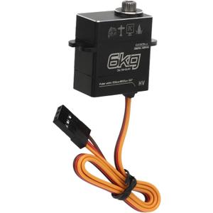 RC Servo, 6KG Digital Servo Full Metal Steering Gear Servo For AXIAL For SCX24 1/24 RC Car