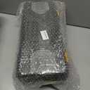 Deli Small Tool Box, 15in Plastic Toolbox with Handle,Portable Tool Box with Removable Tray and Lockable Design,Tool Storage Box for Home, Workbench and Garage Organization