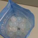 100 Pack Color-changing Reusable Ice Cube for Drinks, Colorful Round Shape Plastic ice Cubes Without Diluting BPA Free, Refreezable Ice Cubes for Coffee, Wine, Whiskey, Cocktails (Color-changing)