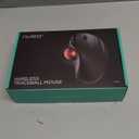 Nulea M501 Wireless Trackball Mouse, Rechargeable Ergonomic, Easy Thumb Control, Precise & Smooth Tracking, 3 Device Connection (Bluetooth or USB Receiver), Compatible for PC, Laptop, Mac, Windows.