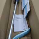 Shark VACMOP Reveal NEW Cordless Hard Floor Cleaner, Vacuum & Spray Mop, Powerful Suction, Lightweight, Illumination Light, Includes 4 Disposable Pads, 12oz Pet Multi-Surface Cleaning Solution, VM401