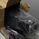 Reclining Camping Chair, Heavy Duty Folding Chairs with 4-Stage Adjustable High Back for Adults, Compact Foldable Outdoor Patio Reclining Chair with Storage Bag (Black, 2 Pack)