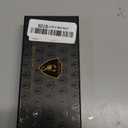 AUBEY Damascus Folding Pocket Knife Handmade with Clip for Men, Damascus Hunting Knife EDC Knife with Liner Lock for Outdoor Survival Camping Collection, Wooden Handle