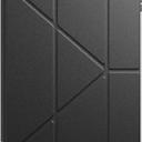 iPad (A16) 11th Generation Case 11 Inch 2025, iPad 10th Generation Case 10.9 Inch 2022, Slim Stand Hard PC Translucent Back Shell Smart Cover, Support Touch ID, Auto Wake/Sleep, Black