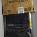 HBTower 3 Step Ladder, 3 Step Stool for Adults, 3 Step Ladder Folding Step Stool with Cushioned Handle Step Ladder with Wide Pedal Ergonomic Design,Black