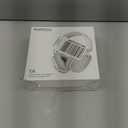 RORSOU C6 Active Noise Cancelling Headphones, Wireless Over Ear Bluetooth Headphones, 60H Playtime, Lightweight Folding Deep Bass Comfort Fit Ear Cups Headset with Mic for iPad/Travel/PC/Home Silver