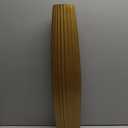 Floor Vases, Tall Floor Vase 23.6 inch (60CM, 1.96FT) Tall Vases, Sturdy Gold Vase for Living Room Decor, Resin Gold