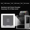 H2S/H2D/H2C Vision Encoder for Bambu Lab H2 Series, 50µm Ultra-Accuracy Calibration Plate, 5-Minute Calibration, Injection-Molded-Level 3D Print Quality, High-Precision Large-Size Prints