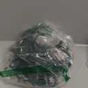 Novelty Lights RetroGlo LED Mini Lights, 50 Clear Bulbs on Green Wire, 11ft with 2.5" Spacing, Incandescent Look with Modern Efficiency, 2700K Warm White Core, Interchangeable Bulbs