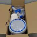 SEREED Baby Balance Bike for 1 Year Old Boys Girls 12-24 Month Toddler Balance Bike, 4 Wheels Toddler First Bike, First Birthday Gifts (Blue New)