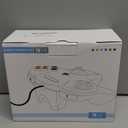 Tevodo N64 Controller, Upgraded Joystick Classic Wired Controller Compatible with N64 Console (Clear Red and Clear Blue)