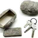 Hide a Key Fake Rock Safe Holder Realistic Stone Hidden Storage Place for Garden