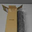 Vurkcy 2.5 inch Inlet Exhaust Tip, 3" Outlet 12" Overall Length Stainless Steel Exhaust Tail Pipe, Bolt-On, Rolled Edge, Slant Sleek Angle Cut, Polished Tailpipe, Black