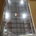 TETOTE 48 x 30 Large Bathroom Mirror Brushed Gold Metal Frame Frontlit & Backlit Vanity Mirror 3 Colors White/Warm/Natural Stepless Dimmable Anti-Fog Bathroom Mirrors for Vanity Wall-Mounted