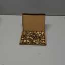 100pcs Carbon Steel SAE Rivet Nuts 1/4-20 Threaded Rivet Insert Nutsert Rivnuts Kit