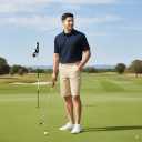 French Toast Boys' Flat Front Microfiber Performance Stretch Short
