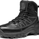 FREE SOLDIER Men's Waterproof Tactical Hiking Boots Military Work Boots Combat Boots (9.5)