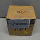 VELOVA Set of 3 White Ceramic Vase with 65 PCS Dried Pampas Grass Flowers Aesthetic Boho Modern Small Round Cute Vases for Decor Living Room Coffee Table Shelf Bedroom Office Desk Home Gifts Women Mom