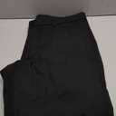 Haggar Mens Premium Comfort Classic Fit Pleat Front Pant Reg. and Big & Tall Sizes (40W x 32L, Black)