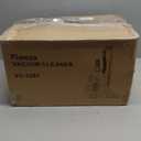 Aircliff Piwosa Canister Vacuum Cleaner, 17KPA Suction Vac for Carpets/Hard Floors, Lightweight Bagless Canister Vacuum with HEPA, 2 Motor System, and 3 Cleaning Tools (Black)