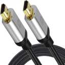 GE 4K HDMI Cable, 4 ft. Premium HDMI 2.0 High Speed 18 Gbps with Ethernet, 4K 60Hz, 1440p 1080p 120Hz, HDR, for HDTV, Streaming, Blu-ray, Gaming, PS4 Pro PS5 Xbox, 33512