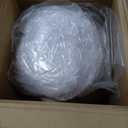 Asher Bean Bag 6.5 Ft. Bean Bag Rose Polyester