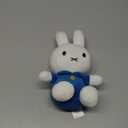 KIDS PREFERRED Miffy Plush Toy, 8 Inch Sitting Dutch Bunny Plush from Dick Bruna, Soft Boa Rabbit Bunny Stuffed Animal Plushie Doll for Girls and Boys (Blue Dress)