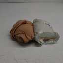 Muslin Crib Sheets for Boys Girls 100% Cotton Fitted Baby Crib Sheet 2 Pack Soft and Breathable for Standard Crib Mattress & Toddler Mattress 52x28in (Beige & Coffee)