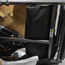 Drive Medical Lightweight Folding Transport Wheelchair - Reliable Mobility Support - Durable Steel Frame - Swing-Away Footrests - Compact Travel Design - Silver