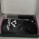 Pilates Bar Kit with Resistance Bands, Multifunctional Yoga Pilates Bar with Heavy-Duty Metal Adjustment Buckle, Portable Home Gym Pilates Resistance Bar Kit for Women Full Body Workouts (Jet Black(20/25/30lbs))