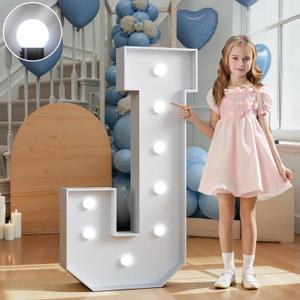 Marquee Letters 3 Feet Tall Large Light Up Letters Decorations Wedding Engagement Proposal White Party Decorations Marry Me Sign Big Cardboard Backdrop J