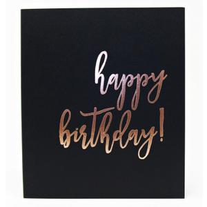 Birthday Party Guest Book, Rose Gold Party Decorations, Guest Book Polaroid, 90 Black Pgs. 8.5"x8.5". Sweet 16 Guest Book Quincenera Party, Birthday Guestbook 50th, Guest Book 1st Birthday (BK)