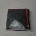 Bodaon Insulated Pizza Delivery Bag, 20" x 20" x 8" Pizza Warmer Bags for Carry Hot, Insulated Food Delivery Bag, Insulated Grocery Bags, Black with Red Edge, 1-Pack