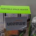 Gardtech Outdoor Heater for Patio, Electric Space heater with Overheat Protection, 1500W Fast Heat PTC Ceramic Portable Garage Heater for Workshop, Greenhouse