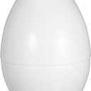 DECHOUS Giant Easter Egg 12 Inch White Fillable Plastic Eggs Jumbo Easter Eggshell for Hunt Game, Filling Treats, Party Favor, Basket Stuffers, Classroom Prize Supplies