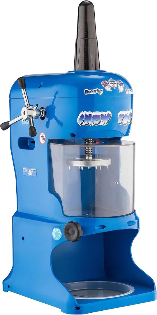 Snow Cone Machine - Electric Block Ice Shaver and Snow Cone Maker with Adjustable Blades for Parties, Events, and More by Great Northern Popcorn