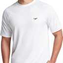 Speedo Men's UV Swim Shirt Short Sleeve Loose Fit Easy Tee (X-Large)