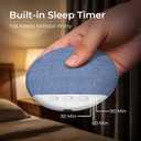 2026 Pillow Speaker,Bluetooth Pillow Speakers for Sleeping,Ultra-Thin Under Pillow Speakers with White Noise Timer,Flat Under Pillow Speaker for Side Sleeper,Wireless Sleep Aid for Adult
