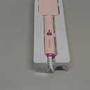 Curling Iron Hair Crimper Waver - CHIKYO 3 Barrel Rovy Wave Curling Iron, 1.25 Inch Ionic Beach Waves Curling Wand, Deep Waver Hair Curler Hot Tool with Ceramic for Women, Dual Voltage, Easy to Use (Pink)