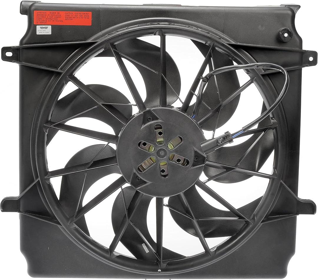 Dorman 620-053 Engine Cooling Fan Assembly Compatible with Select Jeep Models