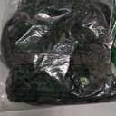 ZAFUL Women's Triangle Bikini Multiway Fishnet Tie Side Bandeau Halter String Bikini Set Two Piece Swimsuit Bathing Suits (Large, 1-Green26)