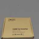 FOVAL 150W Car Power Inverter 12V DC to 110V AC Converter Vehicle Adapter Plug Outlet with 3.1A Dual USB Car Charger for Laptop Computer (Classic Blue)