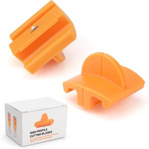 157400-1001 Paper Cutter Blades Replacement for Fiskars Paper Trimmer TripleTrack High Profile Blades, Portable Paper Cutter Style I Blade 1968701005 for Cutting and Scoring- 2 Pack