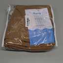 Awellife Boho Shower Curtains for Bathroom Cotton Fabric Touch Brown Bohemian Mid Century Minimalist Arch 72" L X 72" W