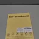 Mastten for iPad (A16) 11th Generation Case 11 Inch 2025 with Screen Protector, iPad 10th Generation Case 10.9 Inch 2022 Cute Slim Hard Translucent Back Full Protective Trifold Stand Cover, Yellow