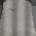 Extra Wide Curtains 70 In Width for 60 & 72 Inch Window,Pleated Back Tab Linen Semi Sheer Full Length Curtains for Living Room Sliding Glass Door 2 Panel Set,72x108,70x108,6FT x 108 Inches Long,Cream (Birch)