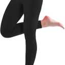 High Waisted Leggings for Women   Black S-M