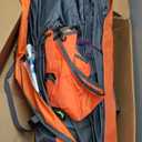 MOON LENCE Pop Up Camping Tent, 3-4 Person Portable Automatic Instant Tent Windproof for Camping, Hiking, Mountaineering (Orange)