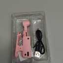 Raisetip Portable Auto Clicker for iPhone iPad Android Builtin Battery with Strong Battery Life HandsFree Silent Operation Handy, Auto Tapper for Tiktok Live，Gaming,Likes & Reward Tasks (Pink)